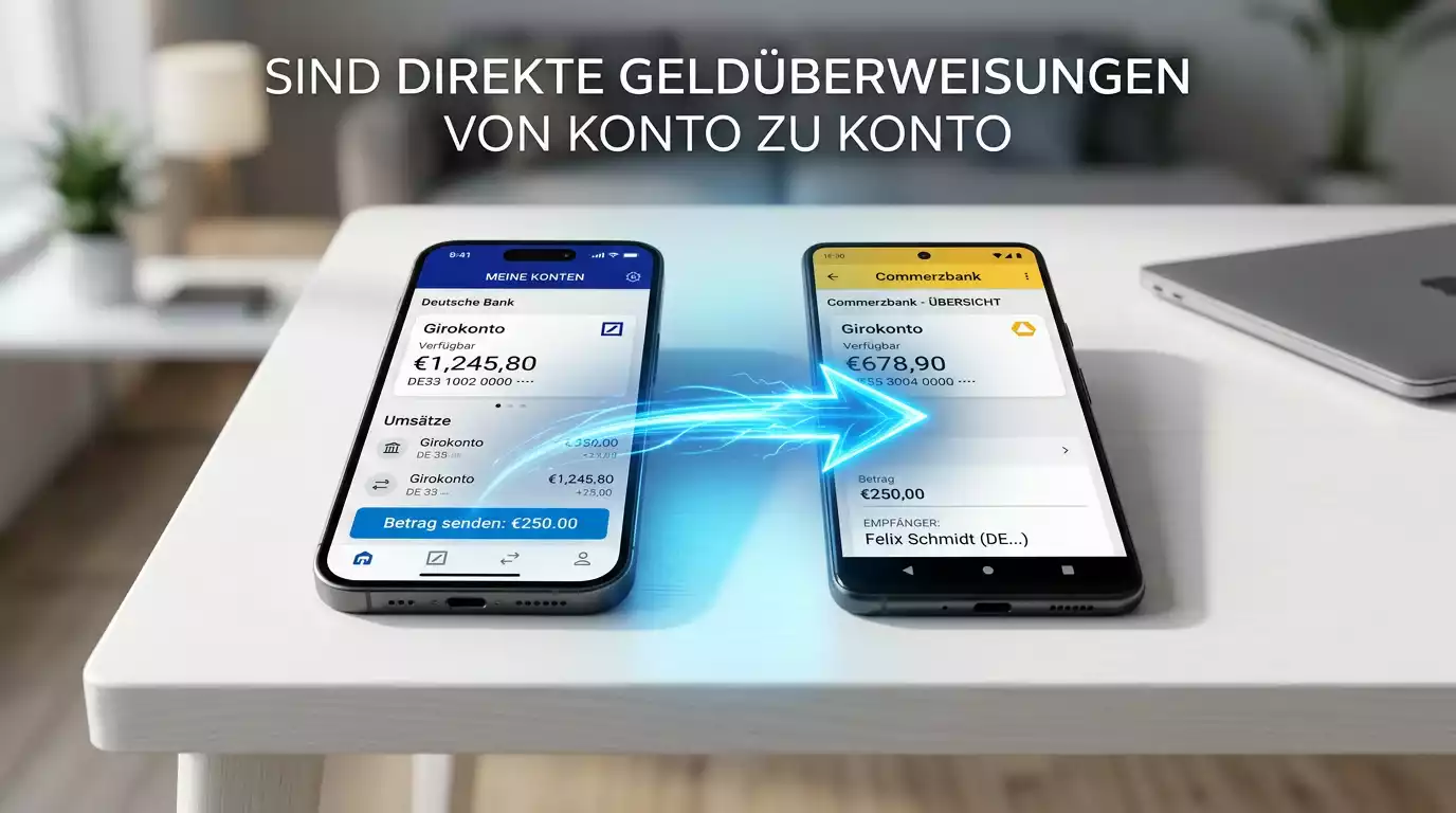 A2A Account-to-Account Zahlungen als Zukunft im Online Casino