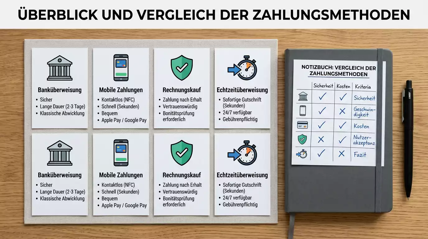 Casino-Zahlungsmethoden Vergleich Deutschland: Alle Optionen